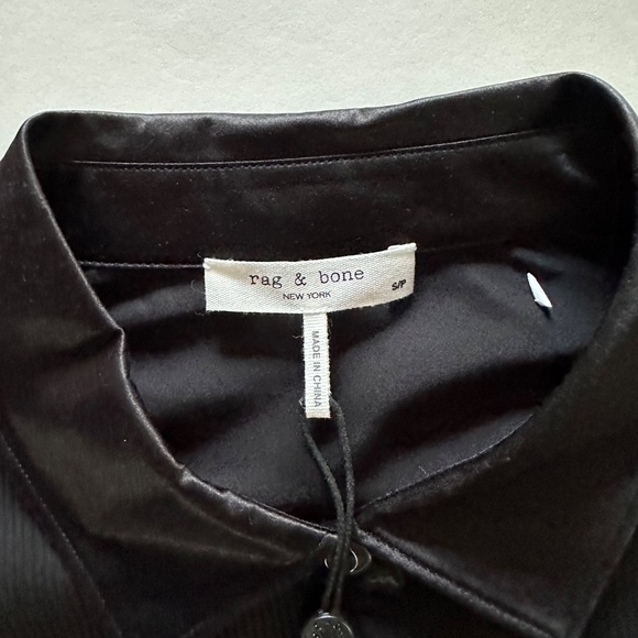 Rag & Bone The Ribbed Mix Media Button Down - Size S - NEW With Tags. - Picture 9 of 16